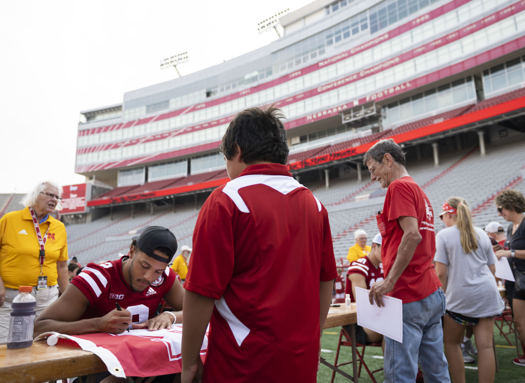 Nebraska fan day, 7.29